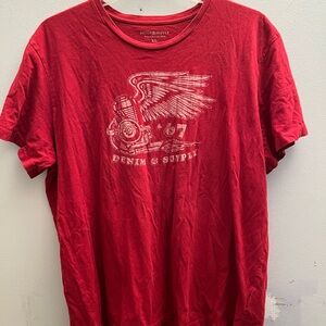 Ralph Lauren Polo Denim & Supply Men’s T-Shirt Tee Size XL Classic Preppy Casual